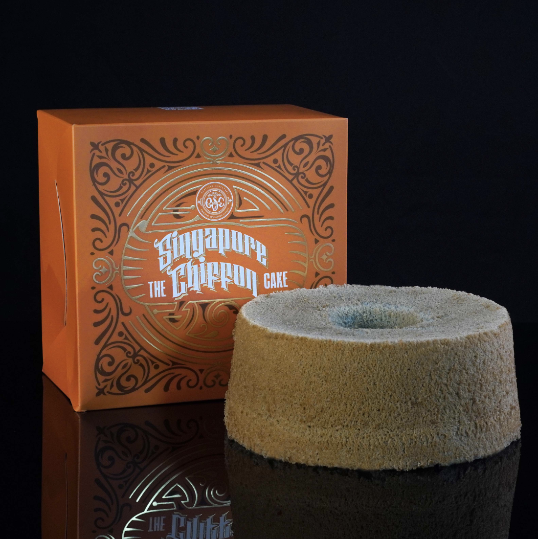 老成昌 椰子蝶豆花戚風蛋糕