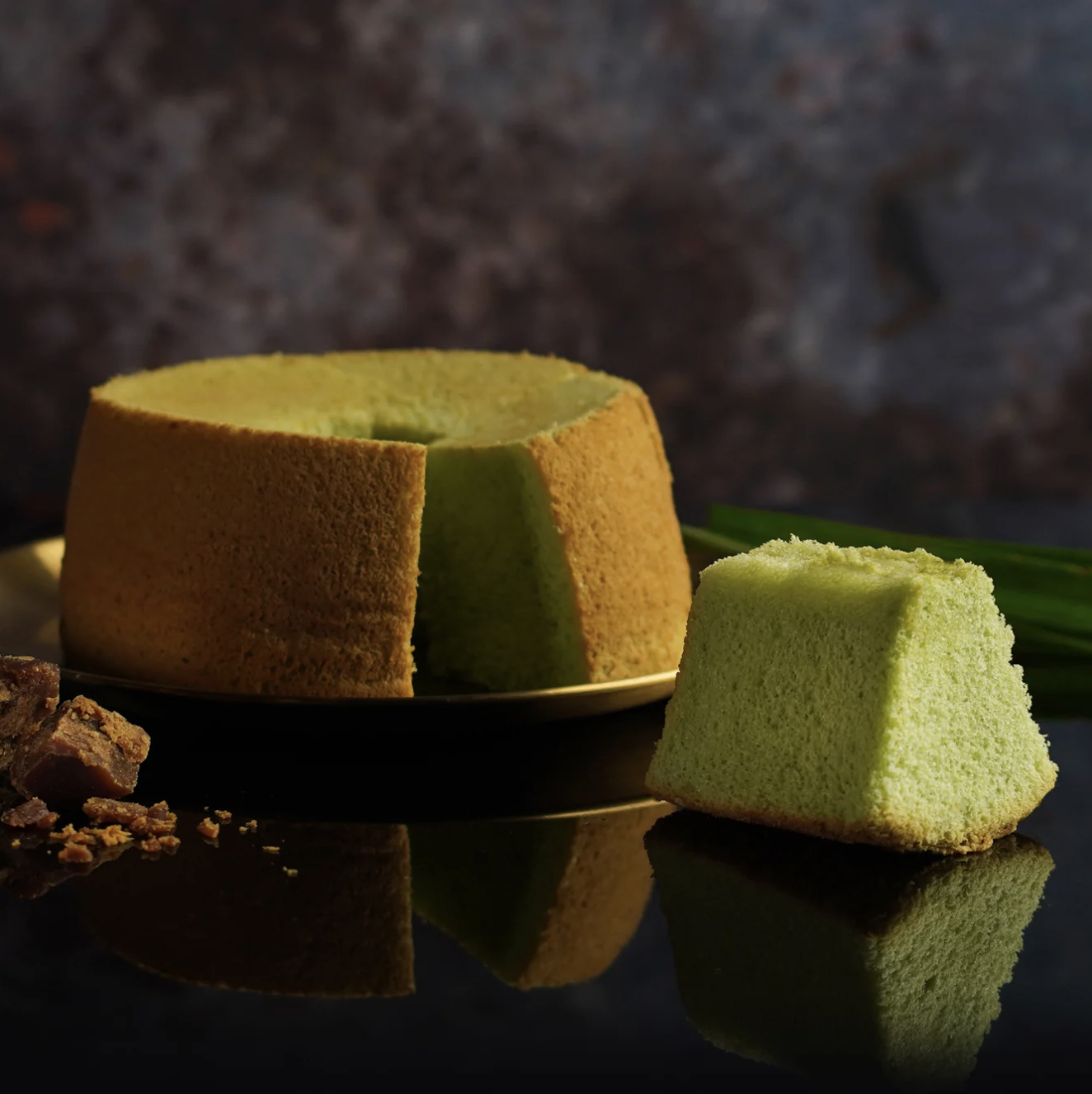 老成昌 斑蘭戚風蛋糕