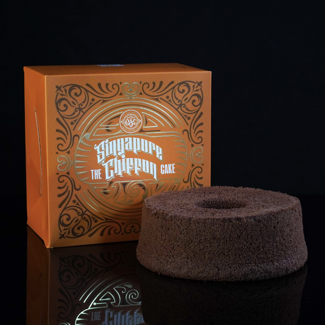 老成昌 黑朱古力戚風蛋糕