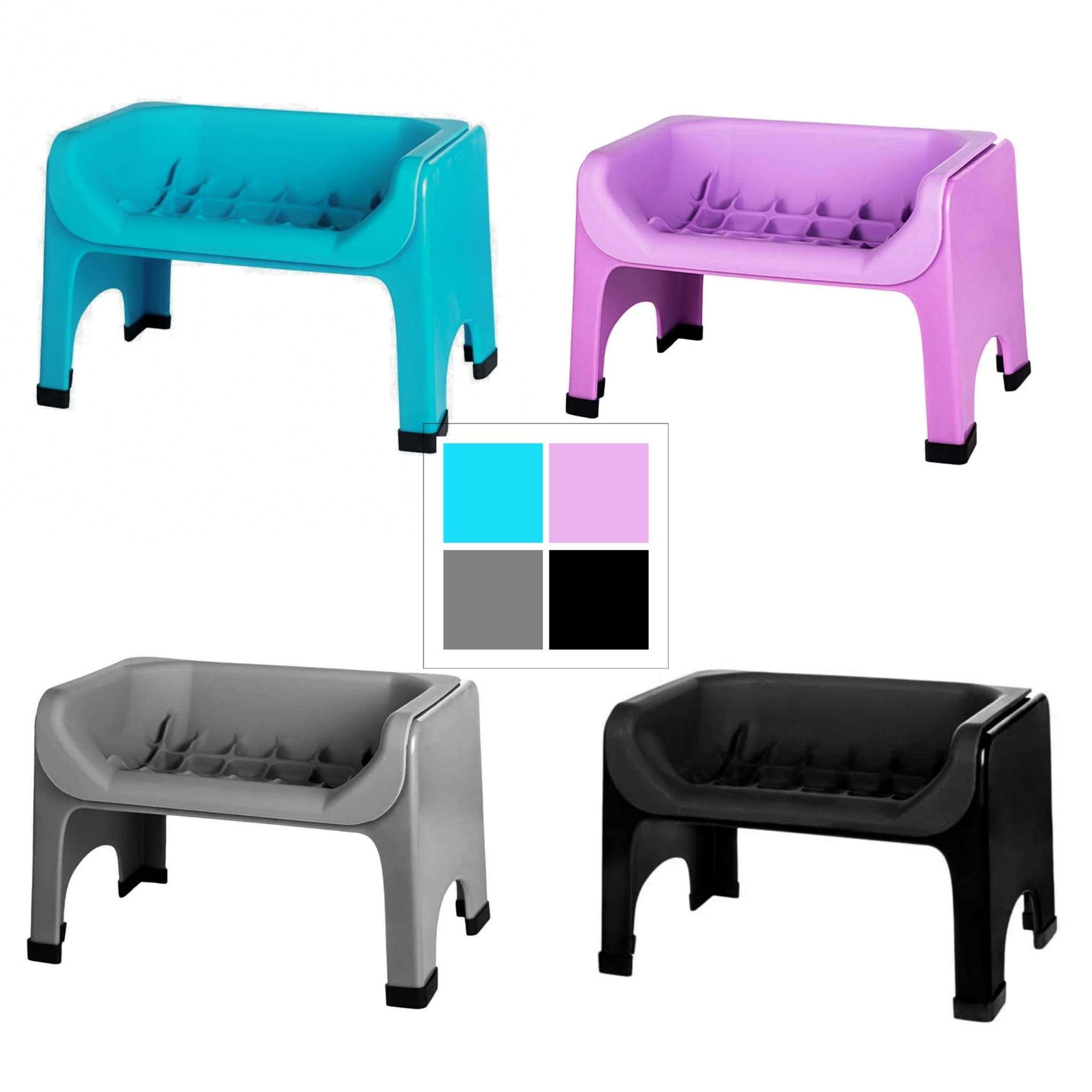 美國Fluff Trough-格子槽組(四色）