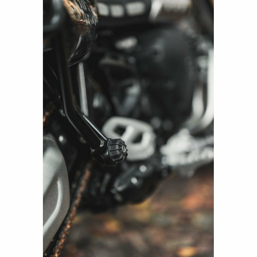 Motone 凱旋通用 後乘客 腳踏位置 飾蓋 黑