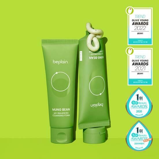 BE PLAIN Mung Bean pH-Balanced Cleansing Foam 80ml