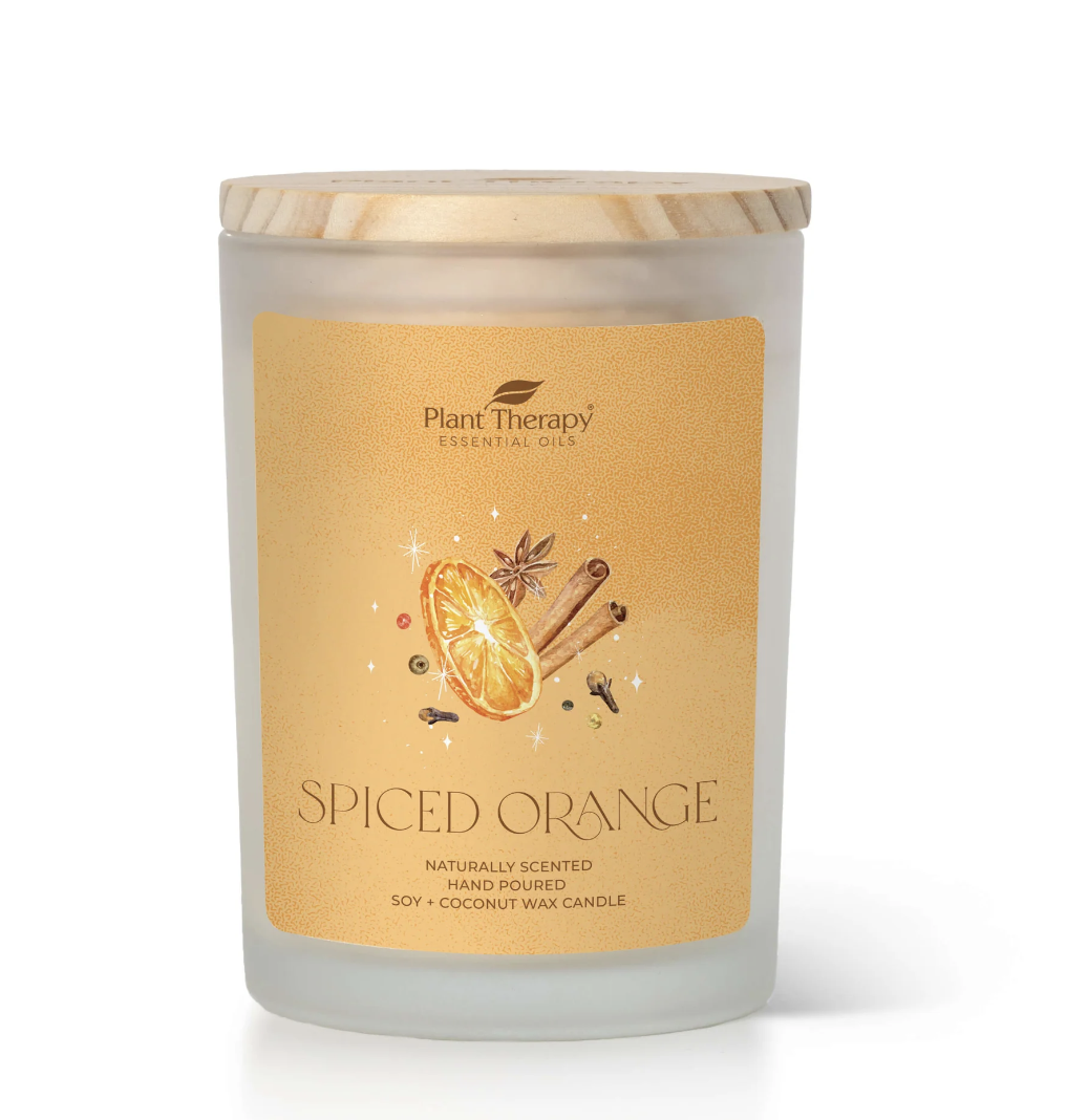 Plant Therapy 手工大豆蠟香薰蠟燭 （肉桂香橙味）255g (9oz)