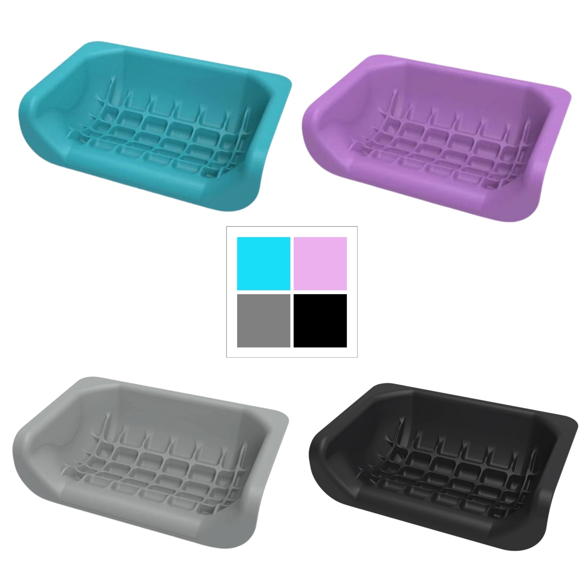 美國Fluff Trough-格子槽(四色）