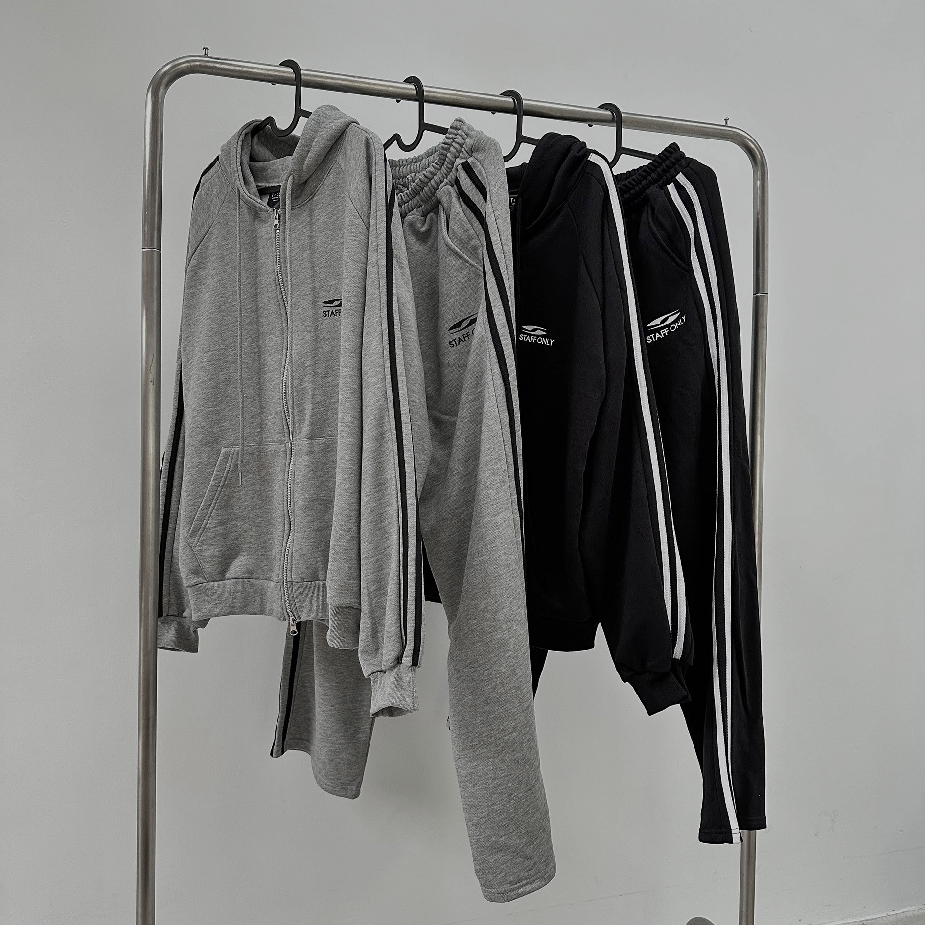 韓國復古運動滾邊套裝 1004