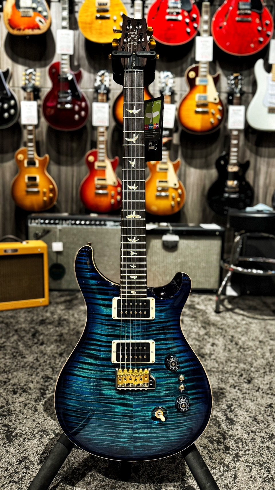PRS Custom 24/08 10top Cobalt Blue 電吉他公司貨【宛伶樂器】