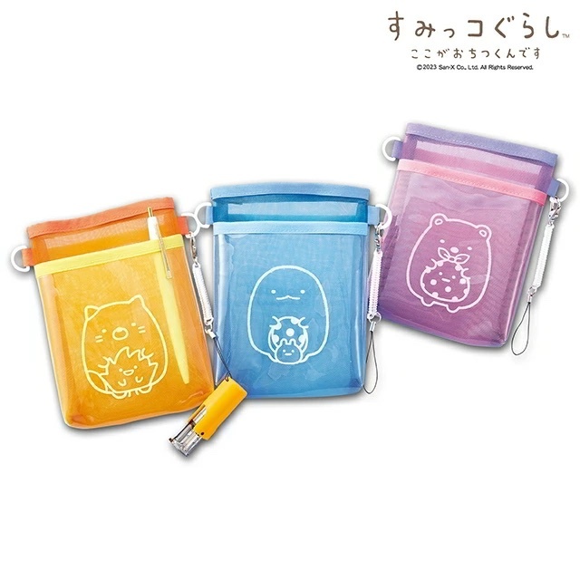 [預購] 角落生物透明護士筆袋