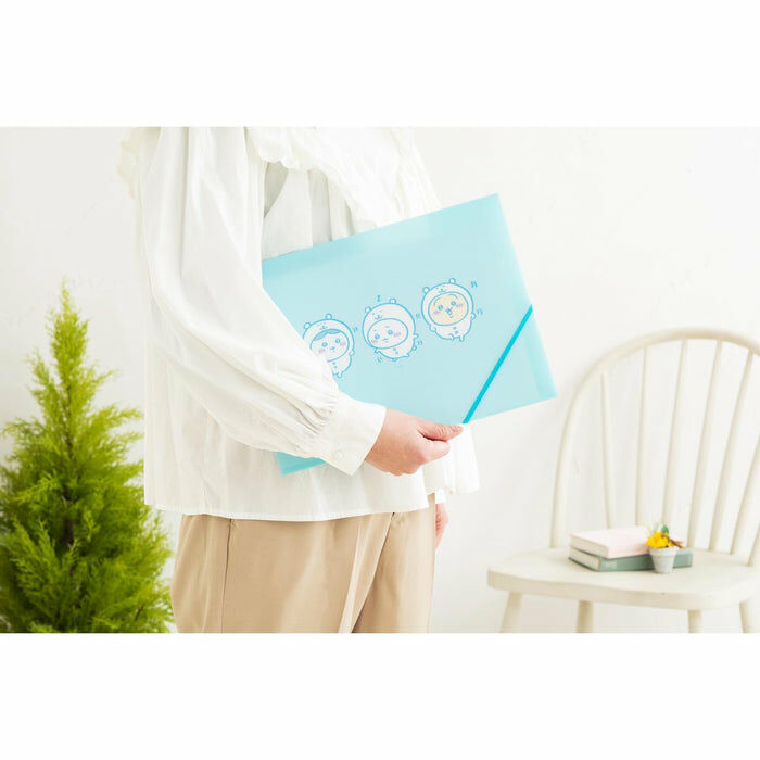 預訂｜白熊x小可愛 文件夾 (BLUE)