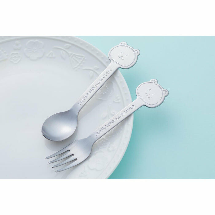 現貨｜白熊 不鏽鋼餐具 匙羹 叉