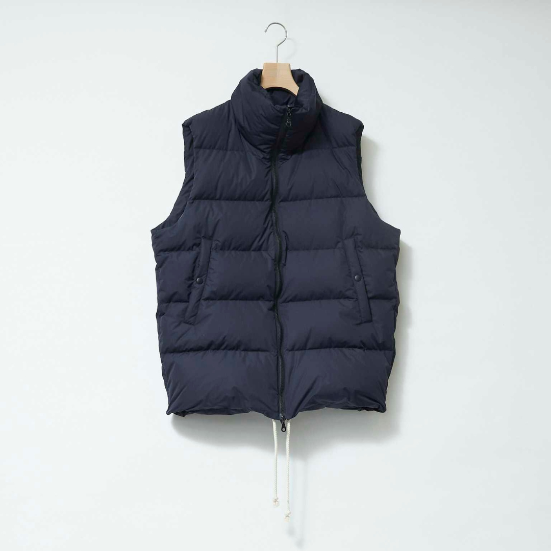URU TOKYO - DOWN VEST / NAVY URU TOKYO - DOWN VEST / NAVY