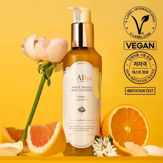 d'Alba White Truffle Oil Serum Body Cleanser 275ml