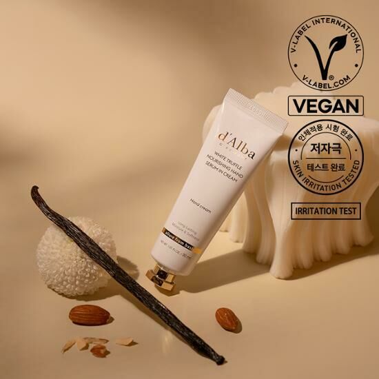 d'Alba White Truffle Nourishing Hand Serum In Cream 30ml