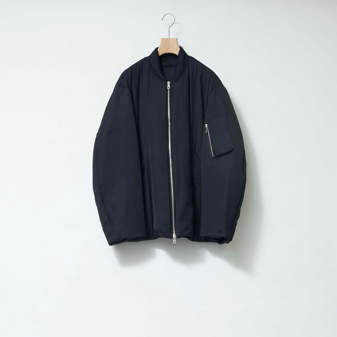 URU TOKYO - ZIP UP BLOUSON / D.NAVY