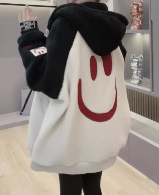 加厚連帽衛衣外套