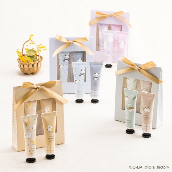 日本動物圖案護手霜套裝