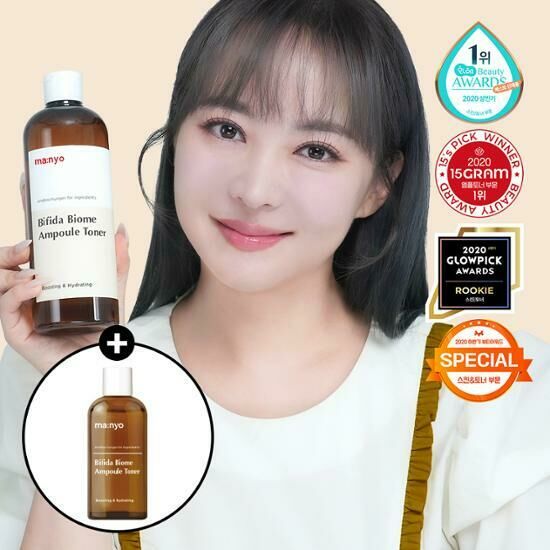 Manyo Bifida Biome Ampoule Toner 400ml [Olive Young Planning Set]