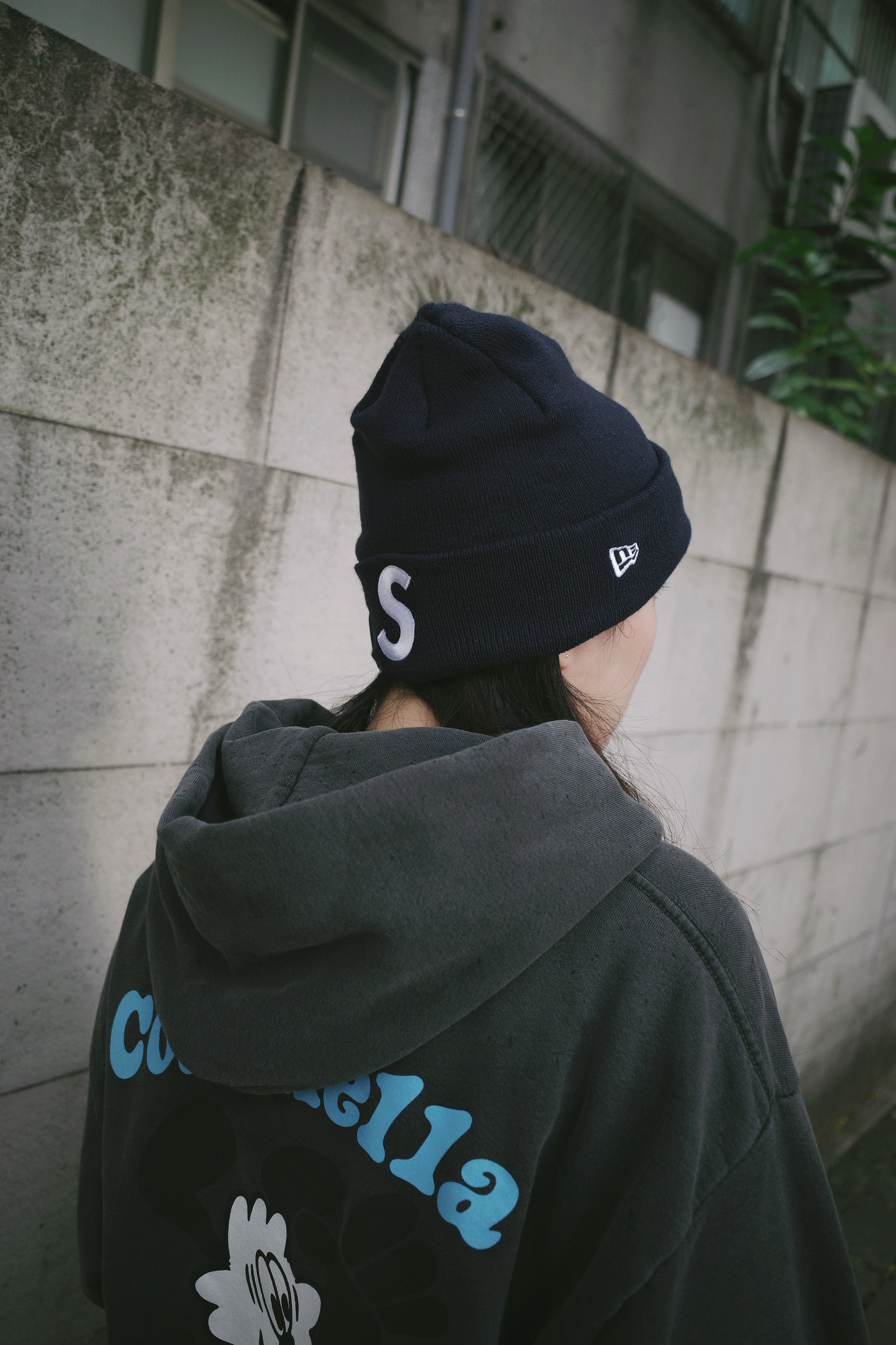 <快速出貨> SUPREME NEW ERA S LOGO BEANIE 毛帽 深藍/墨綠