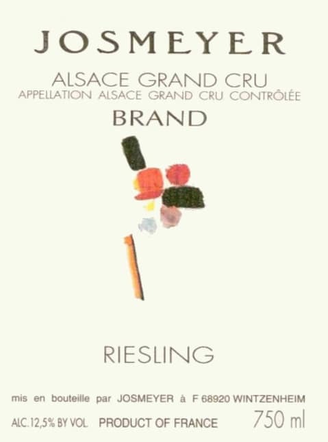 Josmeyer Riesling Grand Cru Brand 2018 (JS95)
