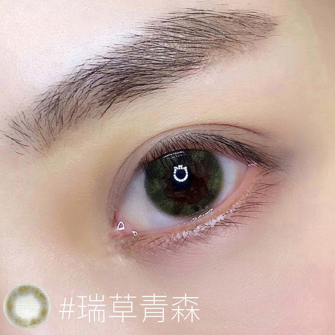 Ticon 帝康 光漾瞬間 瑞草青森 彩妝月拋隱形眼鏡｜每盒1片