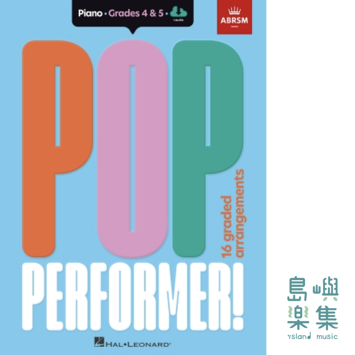 ABRSM Pop Performer! Piano - Grade 4-5