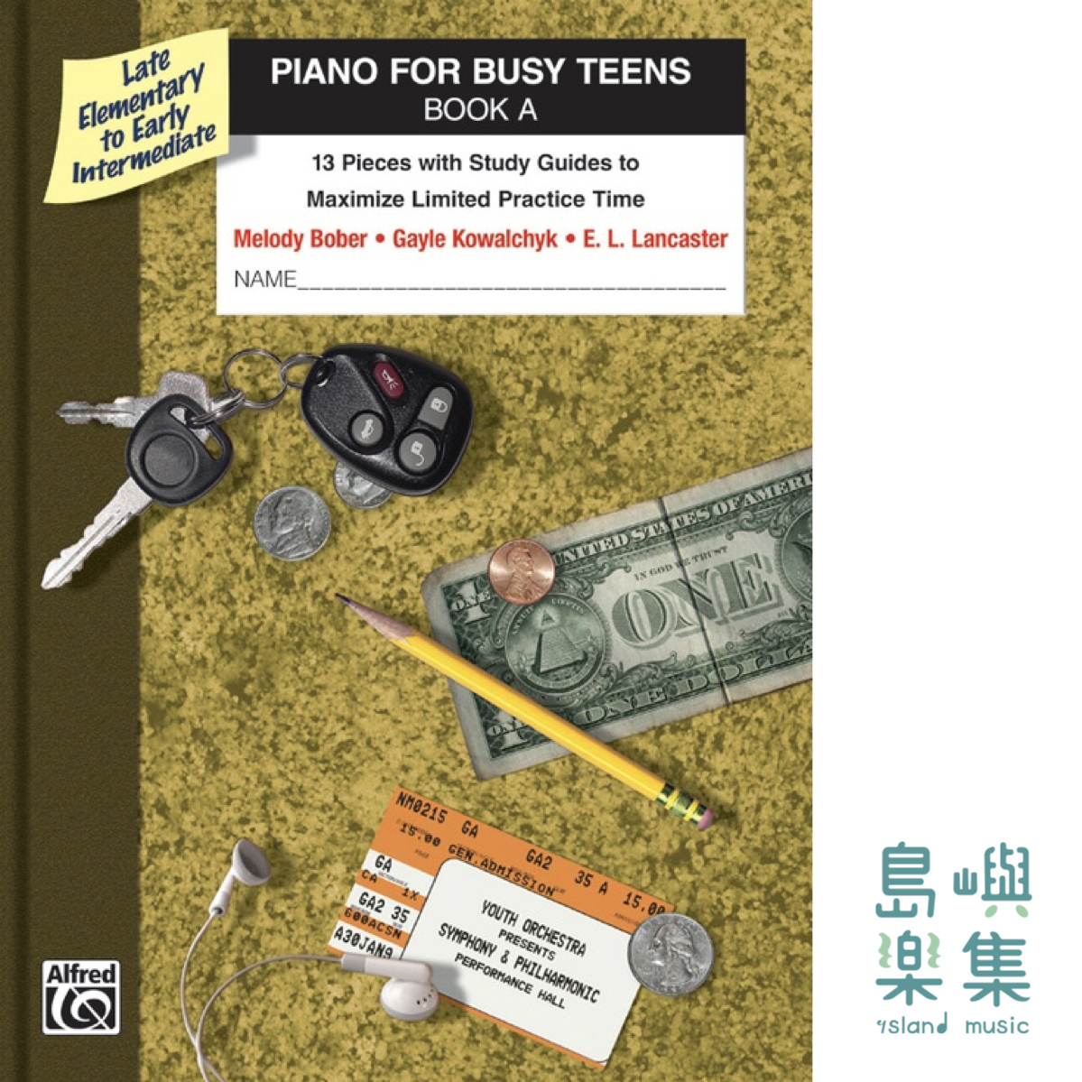 Piano for Busy Teens, Book A