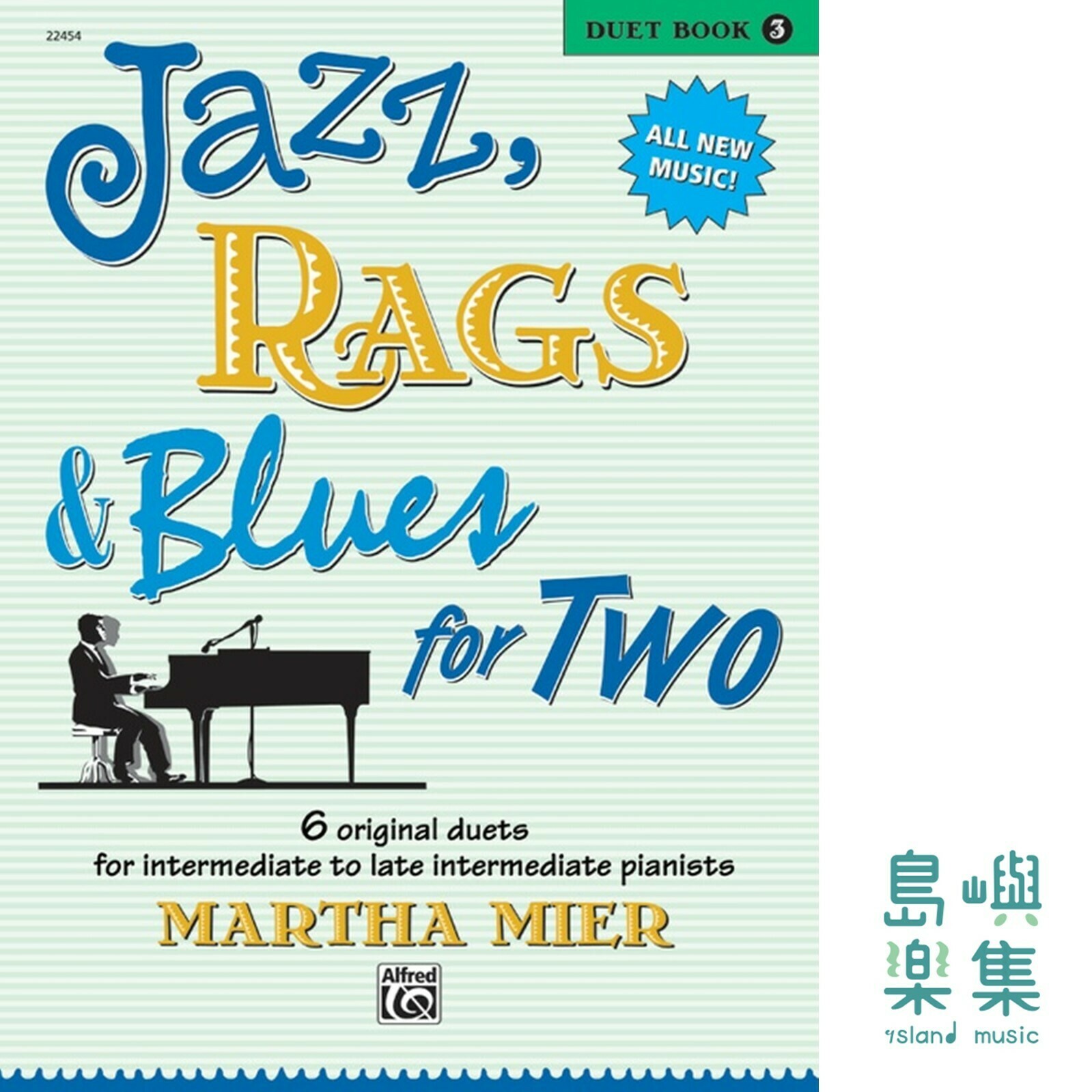 Jazz, Rags & Blues for Two, Book 3