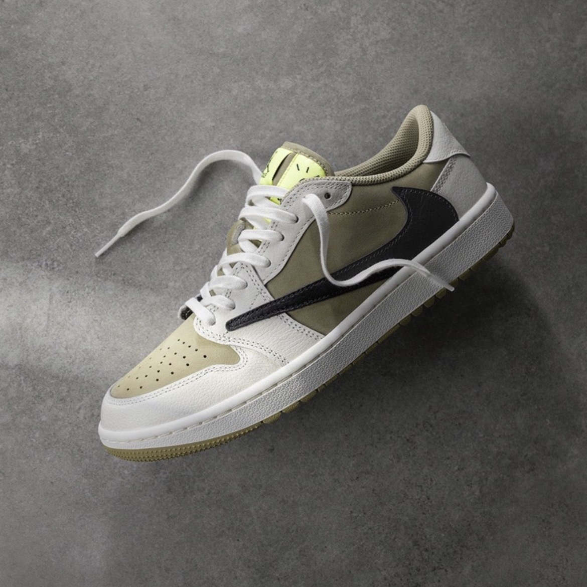 TRAVIS SCOTT X NIKE AIR JORDAN 1 高爾夫 倒勾 2023最新款 FZ3124-200