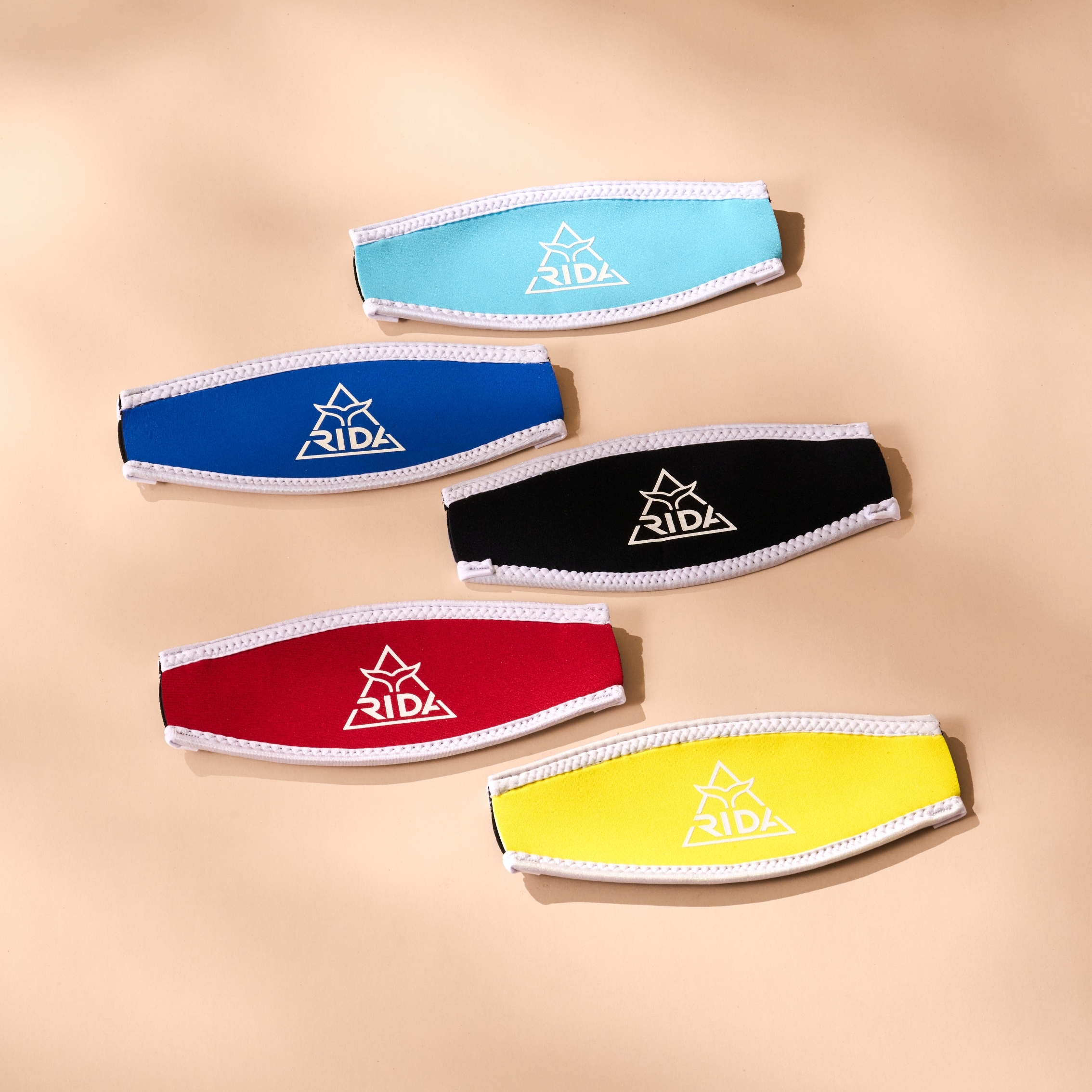 RIDA 魔鬼氈 護髮帶 面鏡帶 舒適- 經典logo款