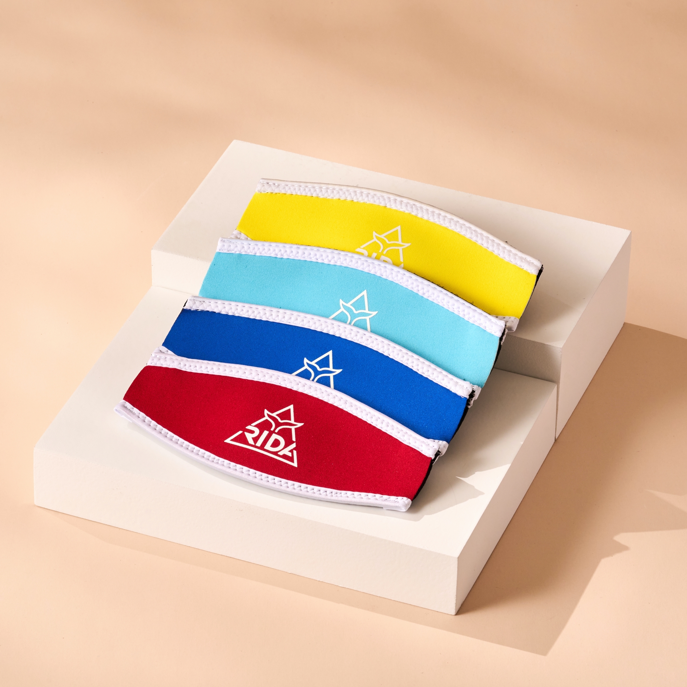 RIDA 魔鬼氈 護髮帶 面鏡帶 舒適- 經典logo款