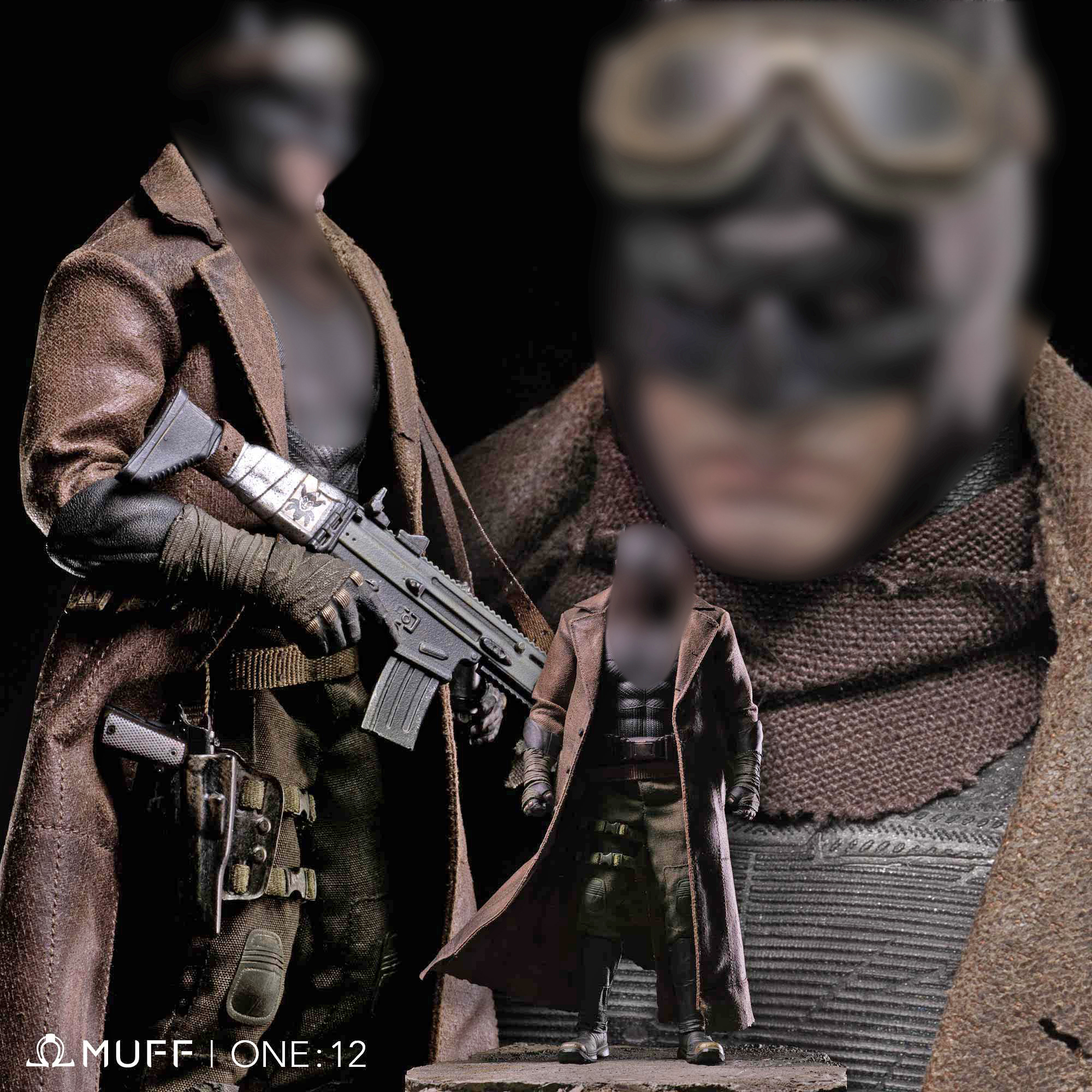 Muff toys 1 / 12 Kryptonite Seeker Action Figure (3 ver.)