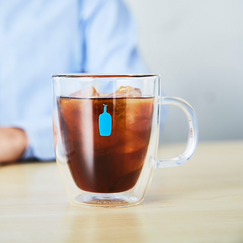 [現貨]BLUE BOTTLE藍瓶咖啡雙層玻璃杯