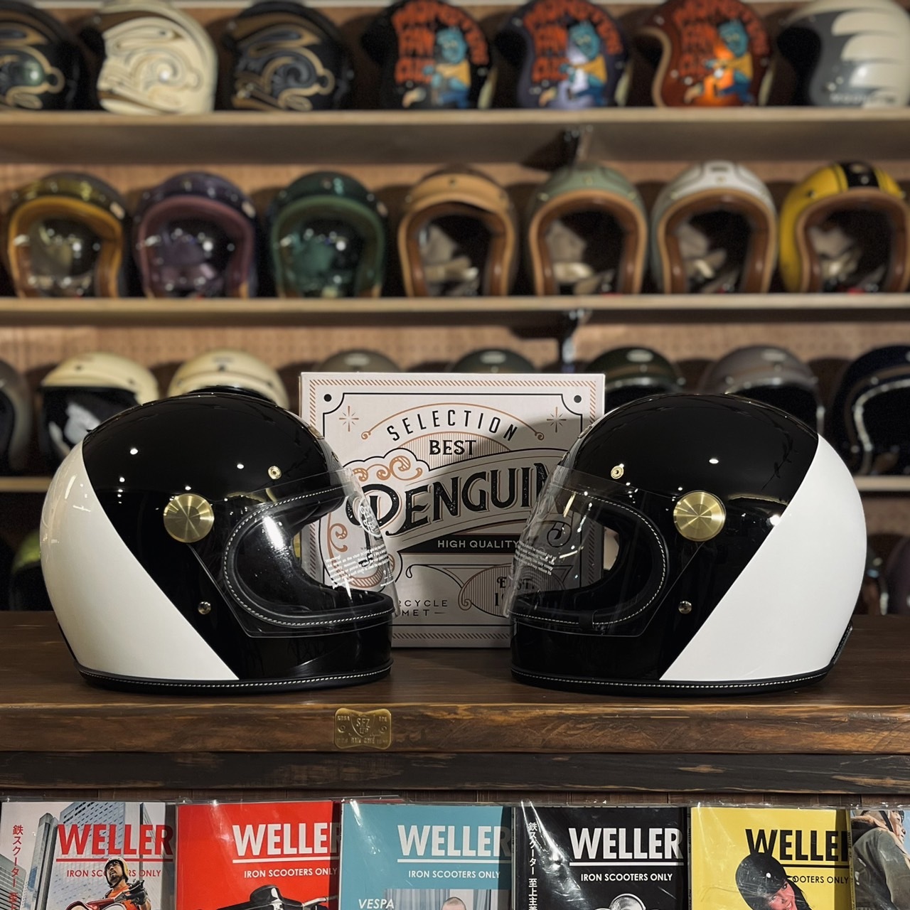 Penguin 大師樂高 彩繪款 黑白