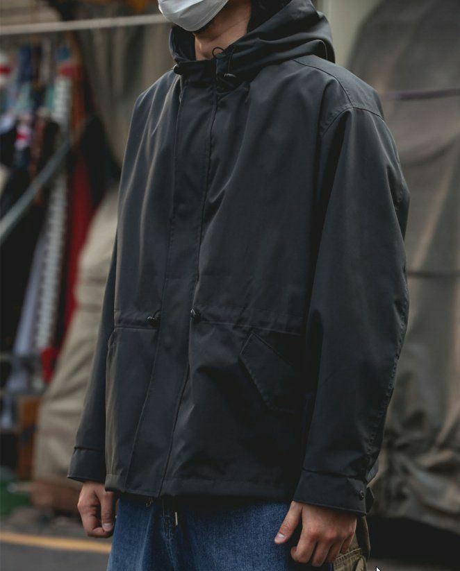 淨色連帽拉鍊外套 36.5-008JK