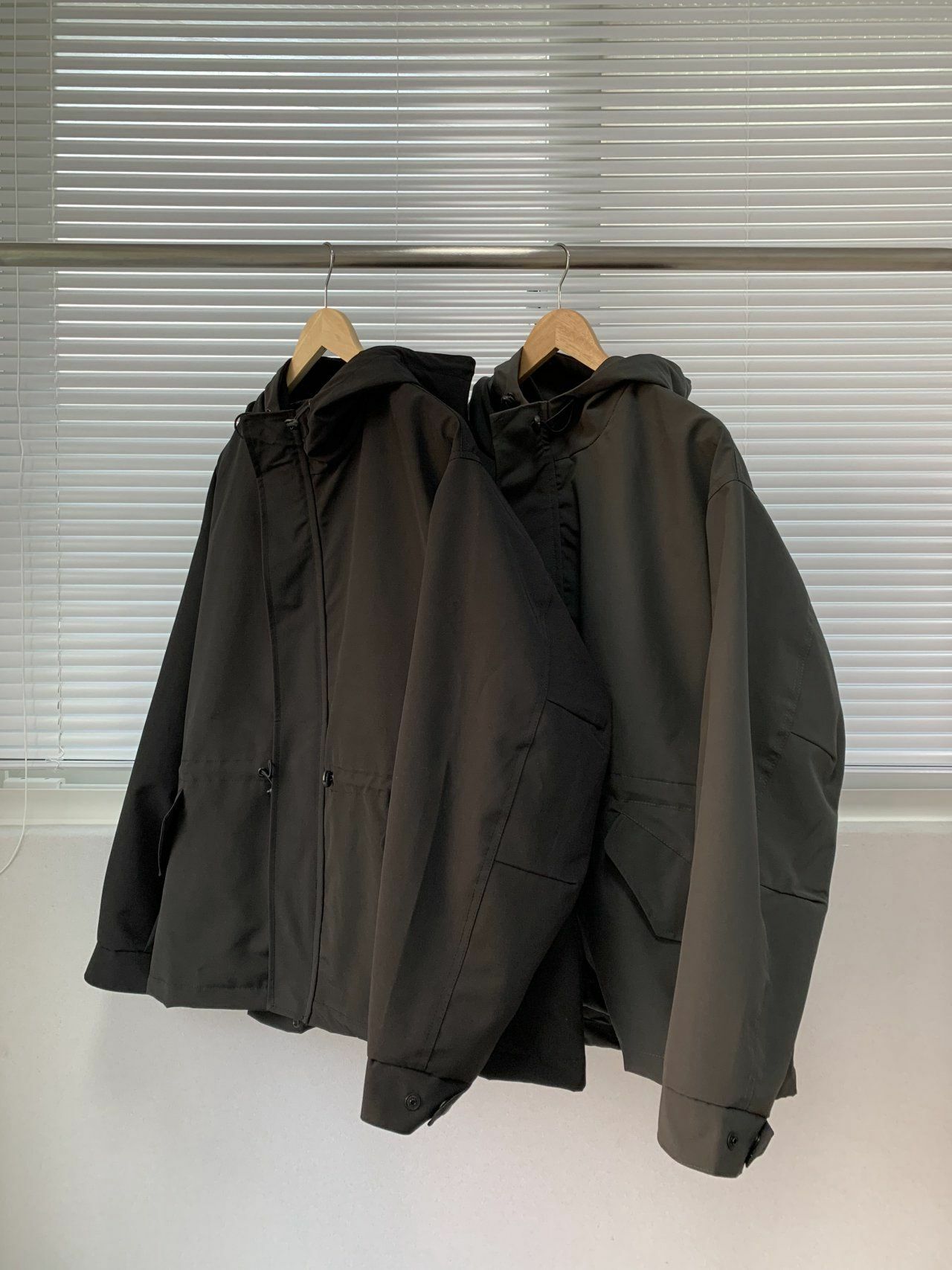 淨色連帽拉鍊外套 36.5-008JK