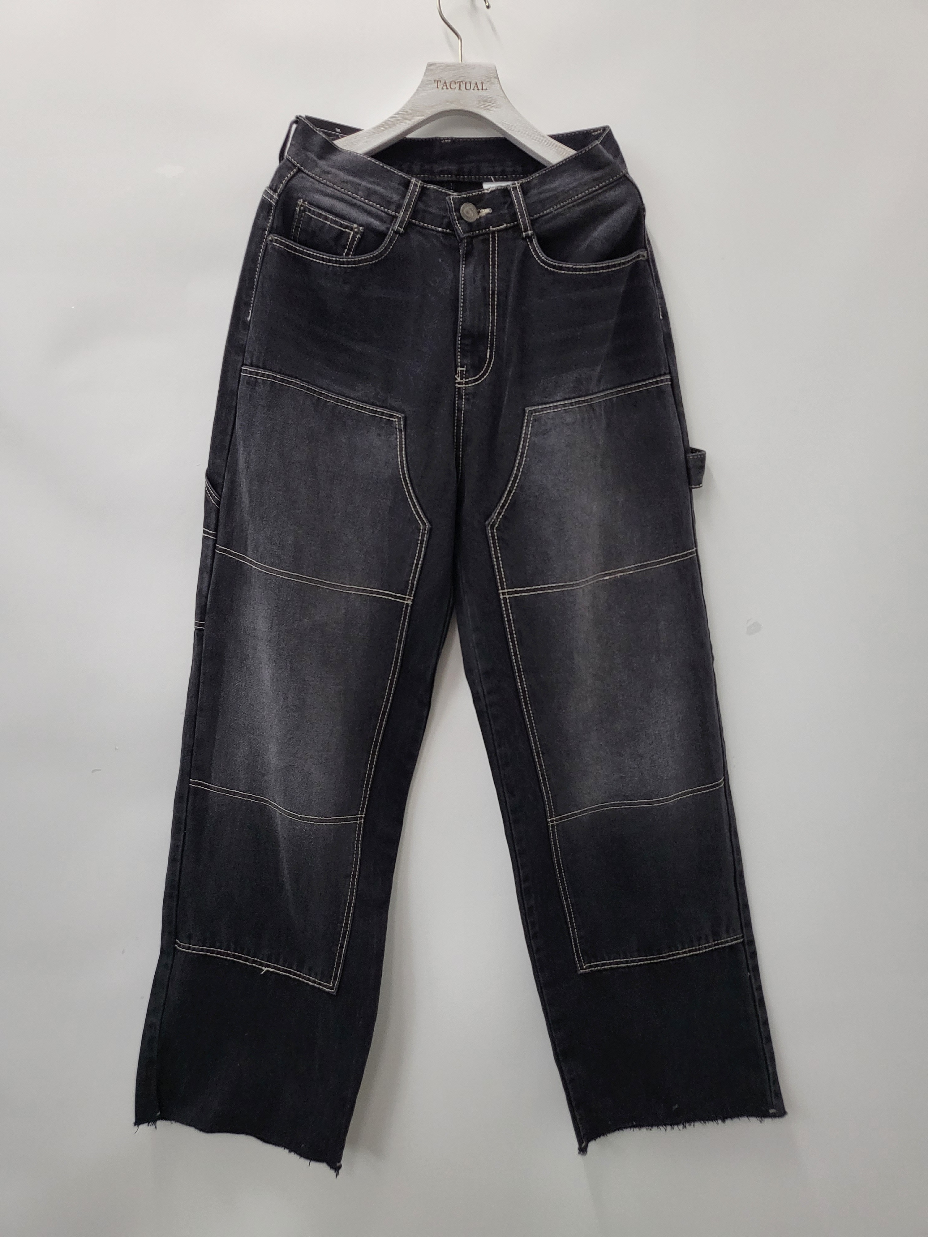 洗水鬆身牛仔褲 J709