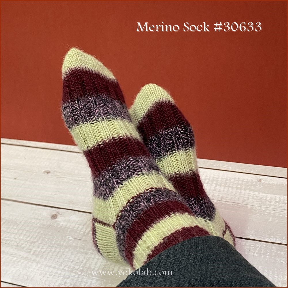 Merino Sock - Ladies sock (dutch heel) - red