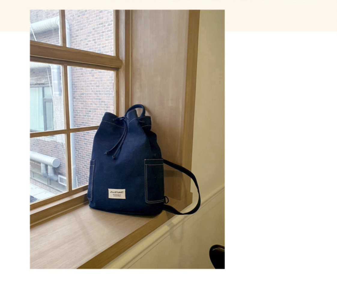 【JILLSTUART】Gelato Navy Canvas Stitch Shoulder Bag◆送料込 JILLSTUART】Gelato Navy Canvas Stitch Shoulder Bag◇送料込