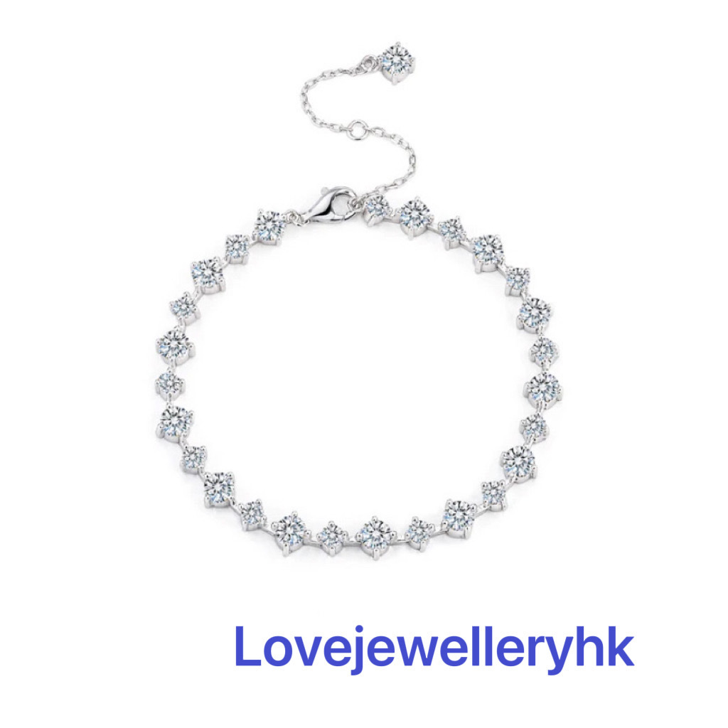 莫桑鑽繁星手鍊   B5.2C027