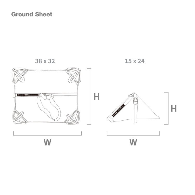Helinox｜Ground Sheet｜專用地布 (One)