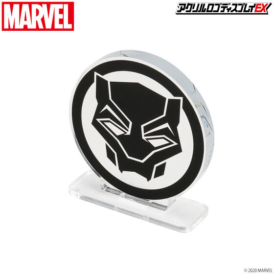 Pbandai 預訂2024/1月 アクリルロゴディスプレイEX Marvel ヒーローマーク　ブラックパンサー