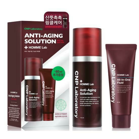 CNP Laboratory Homme Lab Anti-Aging Solution 110ml [Olive Young Planning Set]