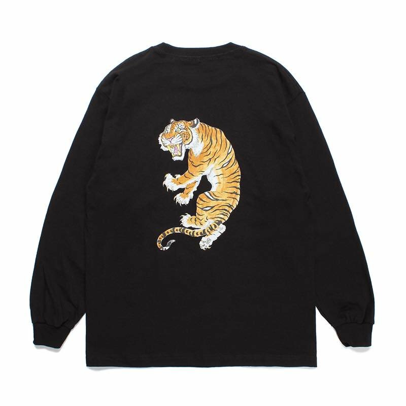 2023AW WACKO MARIA TIM LEHI T-SHIRT 背後 老虎 長T 現貨