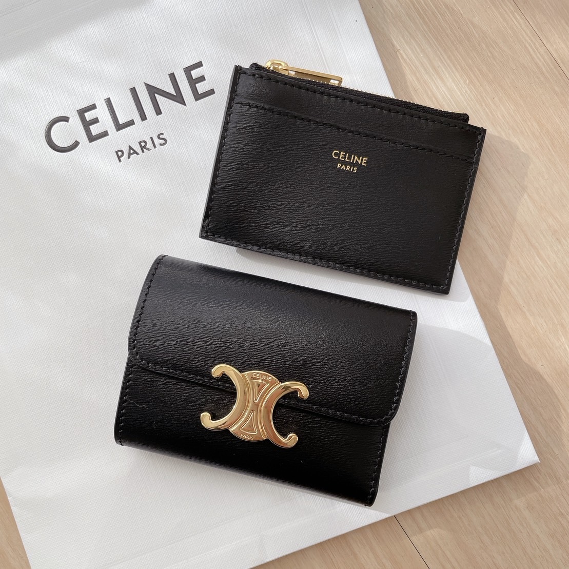 The Viral Celine Wallet: Compact, Vintage, and Detachable