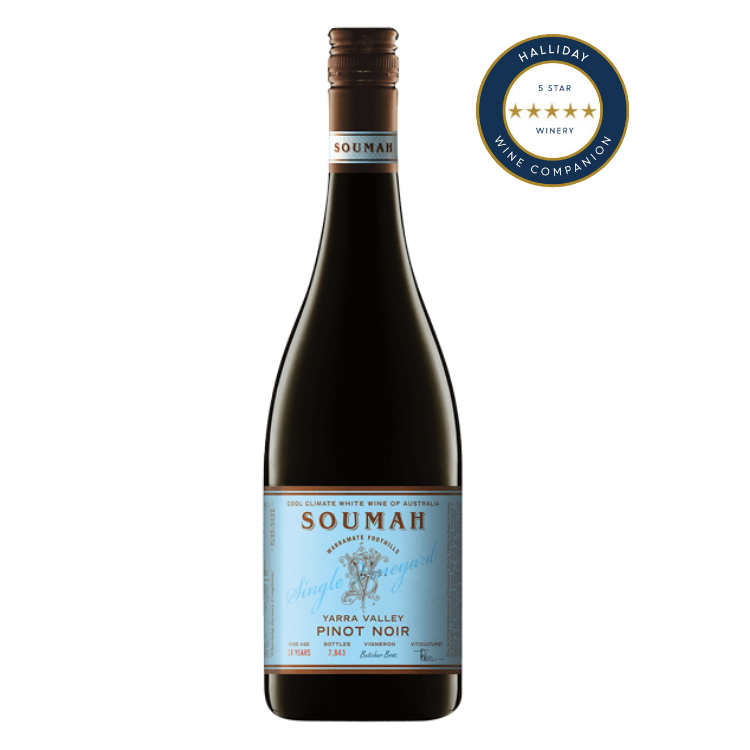 Soumah Single Vinyard Hexham Pinot Noir 2022 750ml
