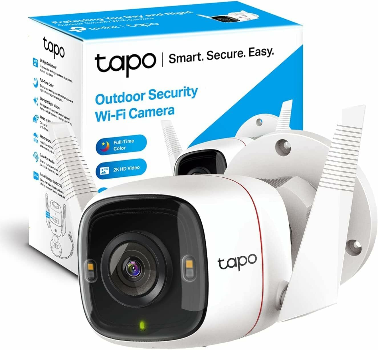 TP-Link Tapo C320WS 2K QHD 1440P Outdoor Security Wi-Fi Camera AI室外防水無線攝影機