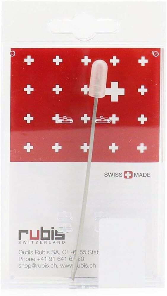 Rubis 不銹鋼指甲角質推棒清潔器  (瑞士製造)
