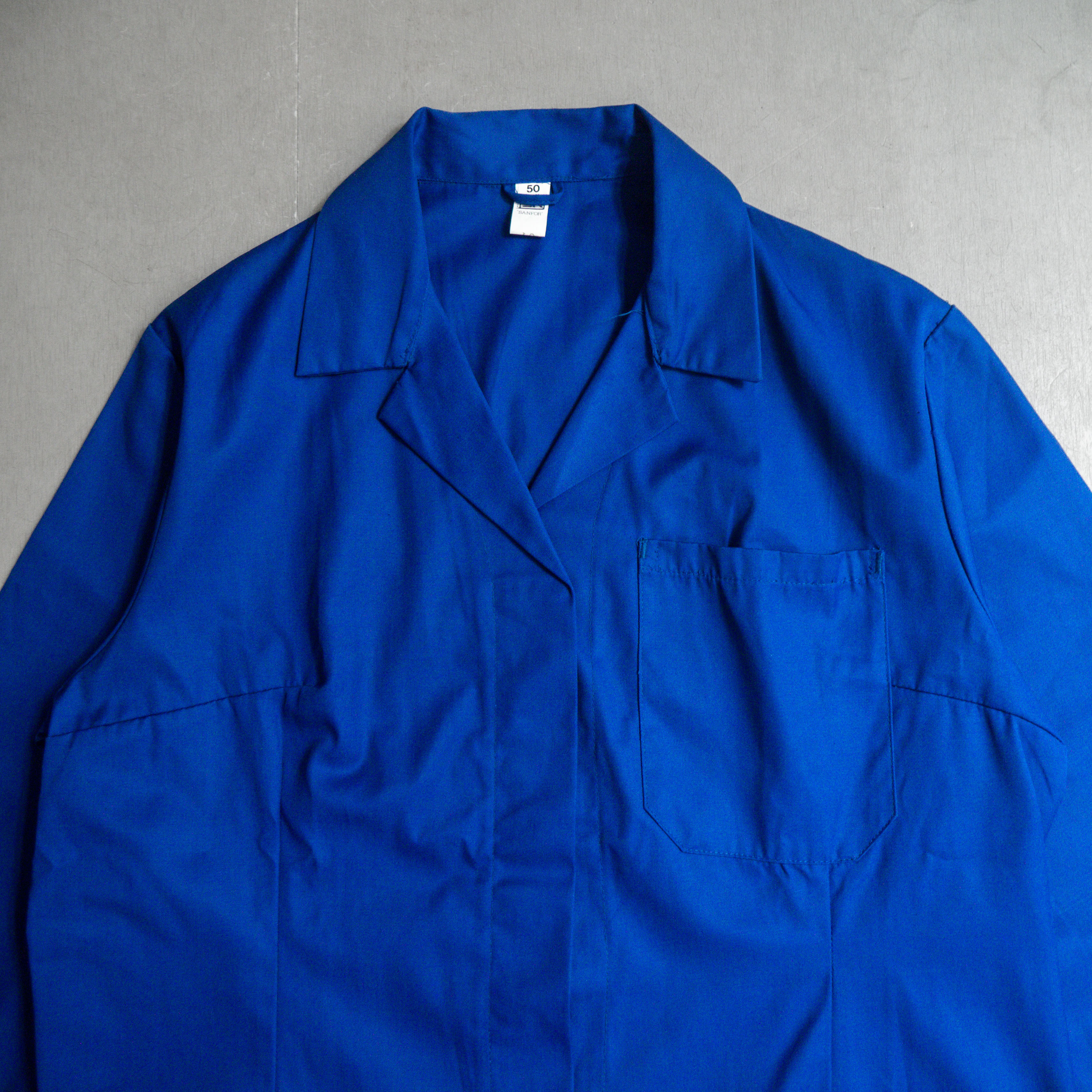 CZECH ARMY DUST COAT 捷克 公發 藍色 軍裝 長版 工作 大衣 外套