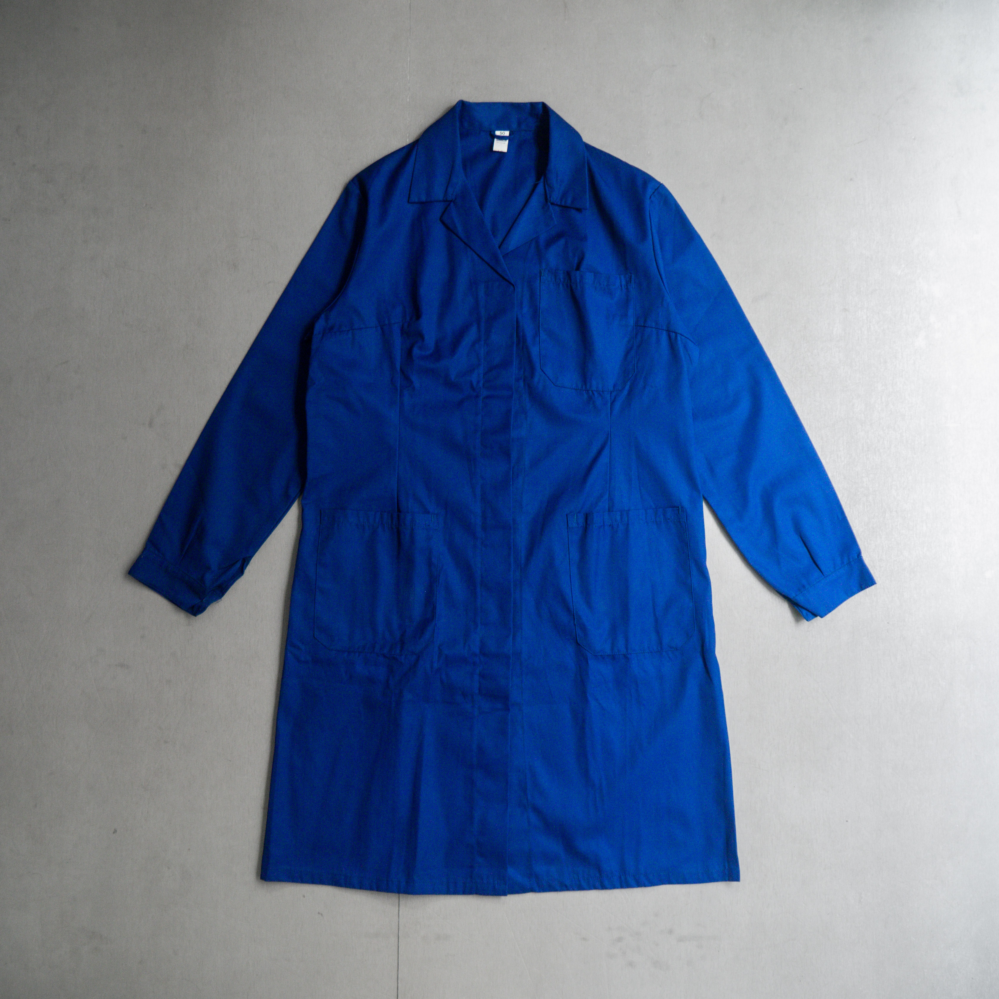 CZECH ARMY DUST COAT 捷克 公發 藍色 軍裝 長版 工作 大衣 外套