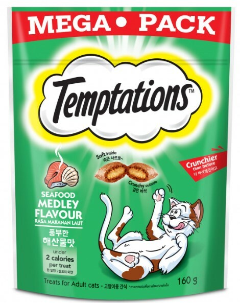 TEMPTATIONS 貓小食 MEGA 海鮮味 160G