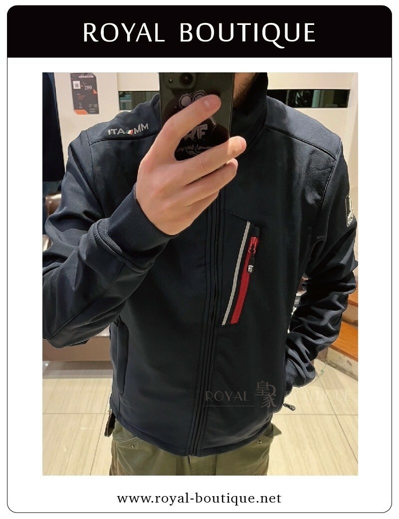 MARINA MILITARE 立領搖粒絨內裡防風外套